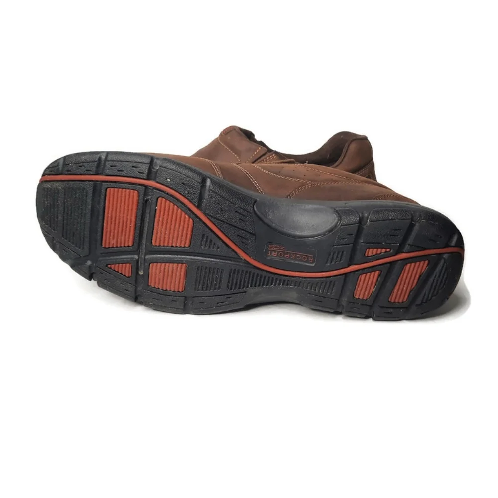 Rockport Walkability Make Your Path Waterproof Slip On Brown‎ Men's Size 14